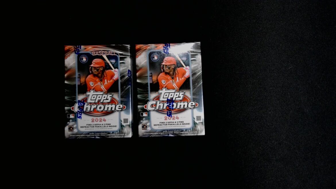 Ouverture de la boîte Topps Chrome Value 2024, Shohei Ohtani Purple Sonar /275 tiré et un /499 autographié !