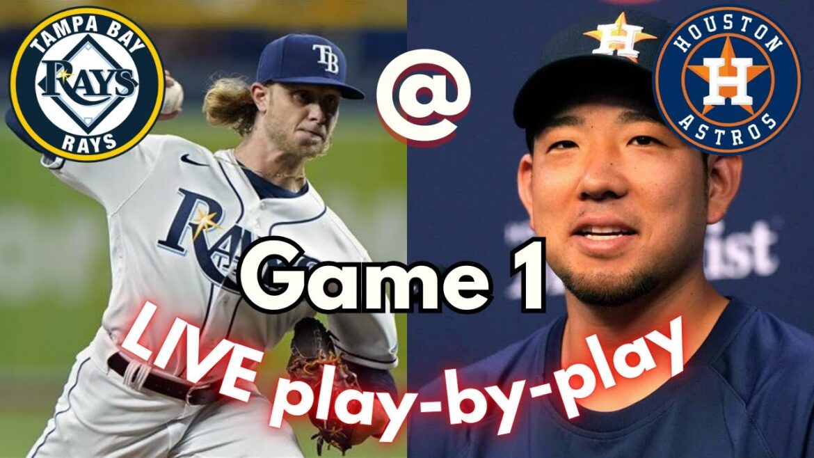 Tampa Bay Rays @ Houston Astros Match 1, retransmission en direct au Minute Maid Park, le 2 août 2024