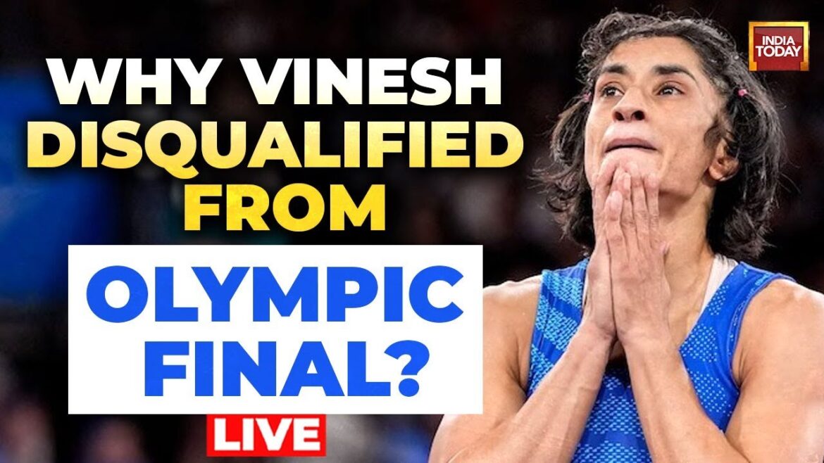 Vinesh Phogat disqualifié du match pour la médaille d'or aux Jeux olympiques de Paris 2024 | JO de Paris EN DIRECT