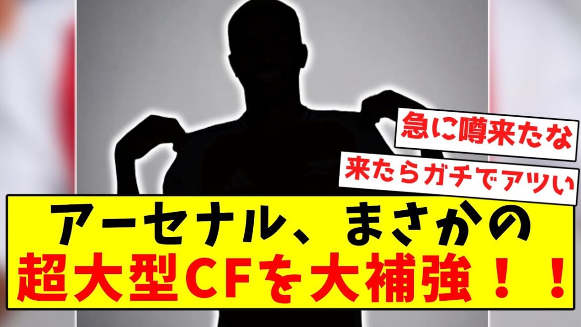 [Super Hot]Arsenal renforce son super gros CF !  !