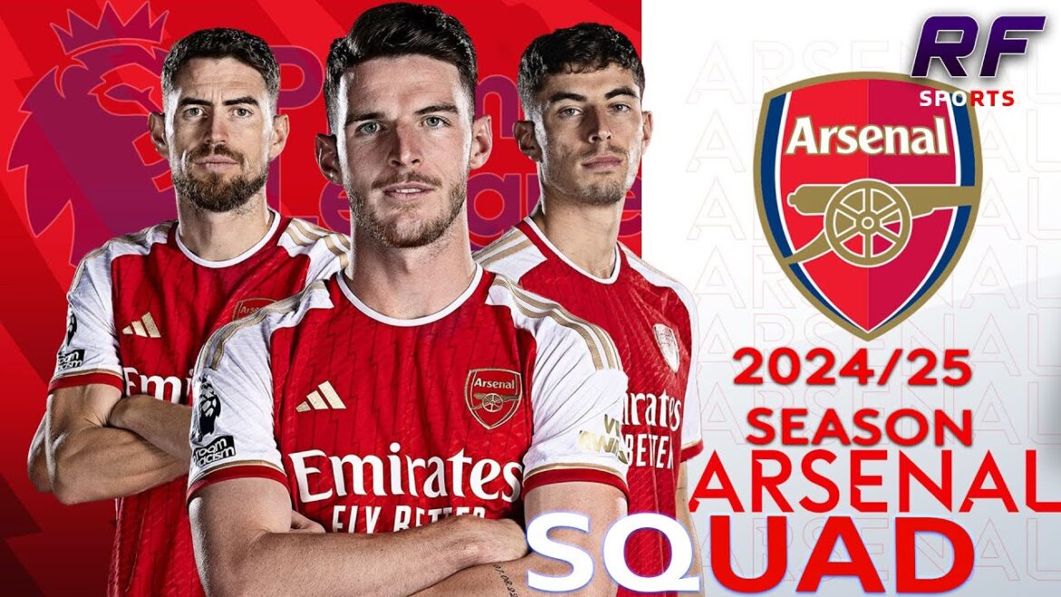 L'équipe All-Star d'Arsenal prête à dominer la saison 2025/24 de Premier League