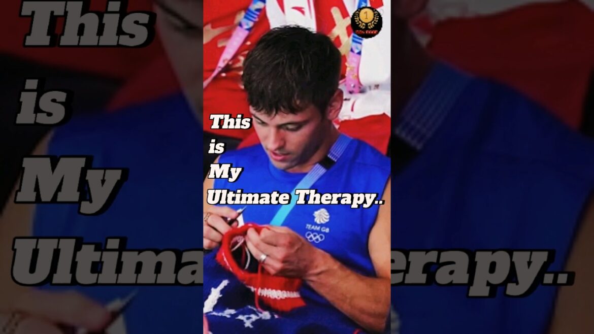 Obsession du tricot : Tom Daley dévoile tous ses #shorts #tomdaley #tricot