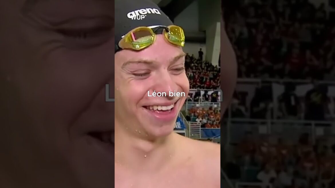 Ce détail sur Léon Marchand que vous ne connaissiez pas 👀