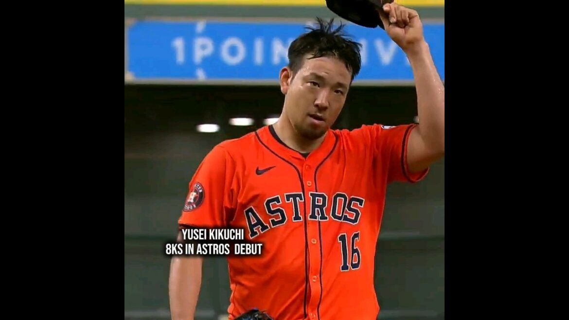 😱 8 000 $ pour les débuts de Yusei Kikuchi #HoustonAstros ! #mlb #astros #baseball #short #shorts #tendance