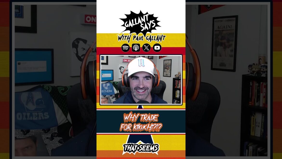 J'essaie TOUJOURS de comprendre l'échange des Astros pour Yusei Kikuchi 🧐 🤔#Astros #HoustonAstros