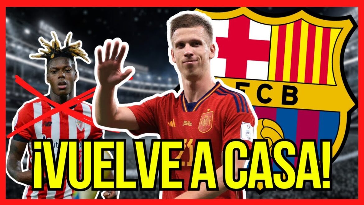 🔴 LES BOMBES CONFIRMENT ! - BARCELONE CONFIRME DANI OLMO MAIS NICO WILIAMS QUITTE LE CLUB