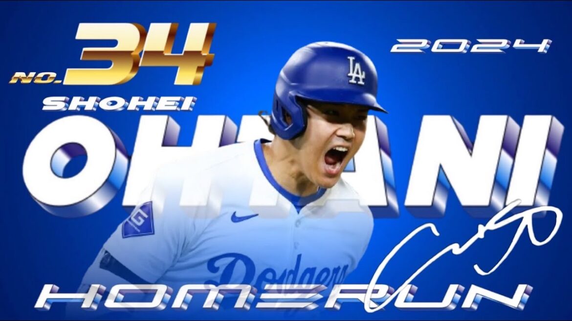 Shohei Ohtani Home run[No.34]2024