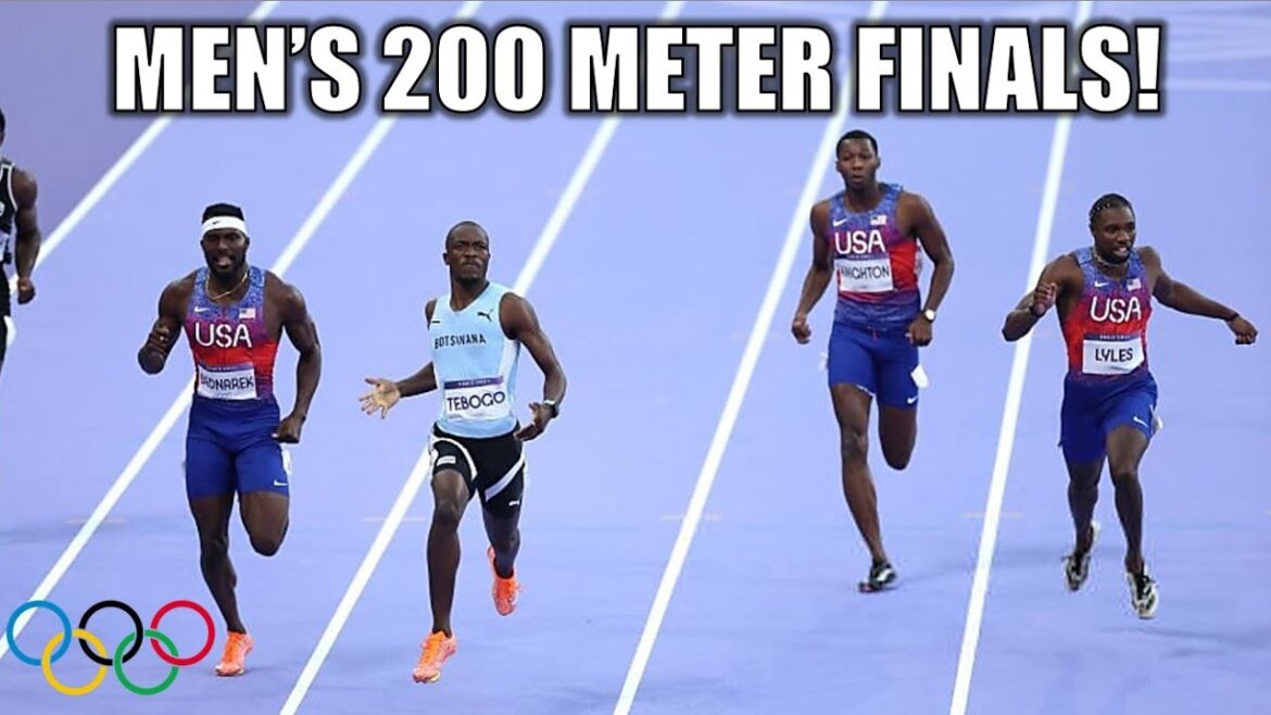 Men's 200 Meter Finals Were UNBELIEVABLE! || 2024 Paris Olympic Games