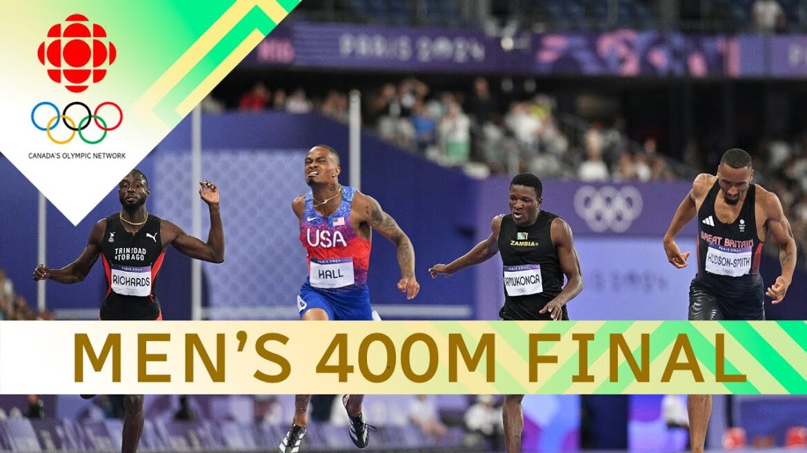 Men’s 400m final at the Stade de France | Olympic Games Paris 2024  | #paris2024