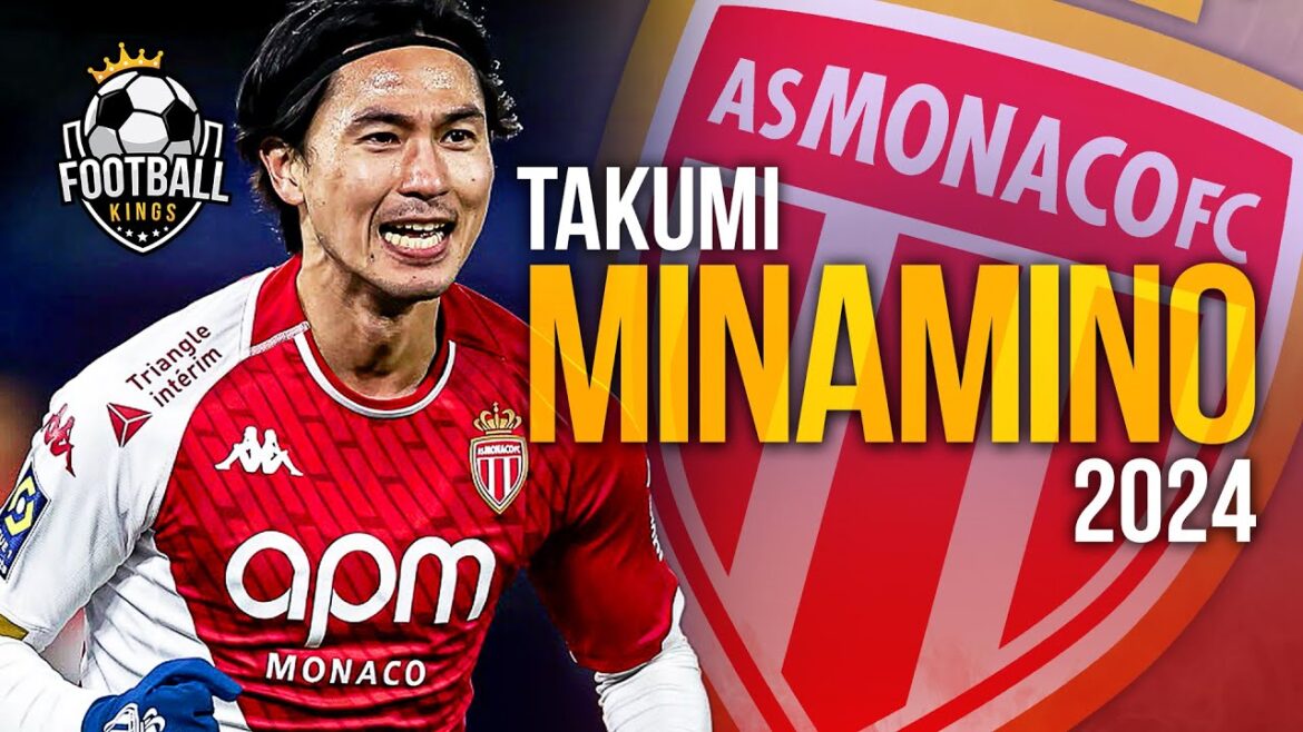 Takumi Minamino 2024 – Compétences, passes décisives et buts incroyables | HD