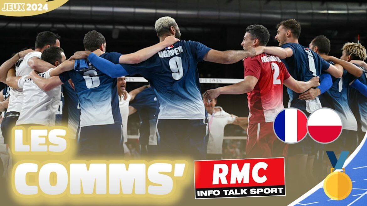 JO 2024 / Volley : La France converve son titre olympique, les comms RMC de la fin de match