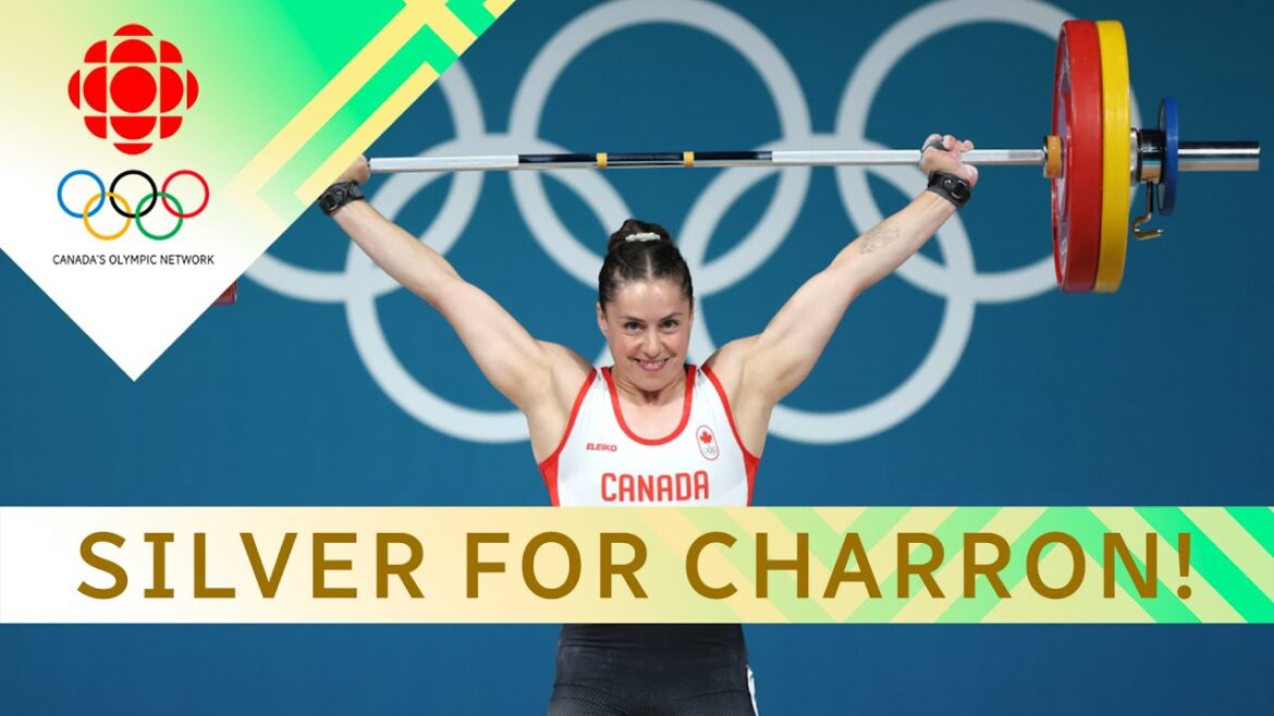 La Canadienne Maude Charron décroche l'argent dans la catégorie des 59 kg en haltérophilie | #paris2024