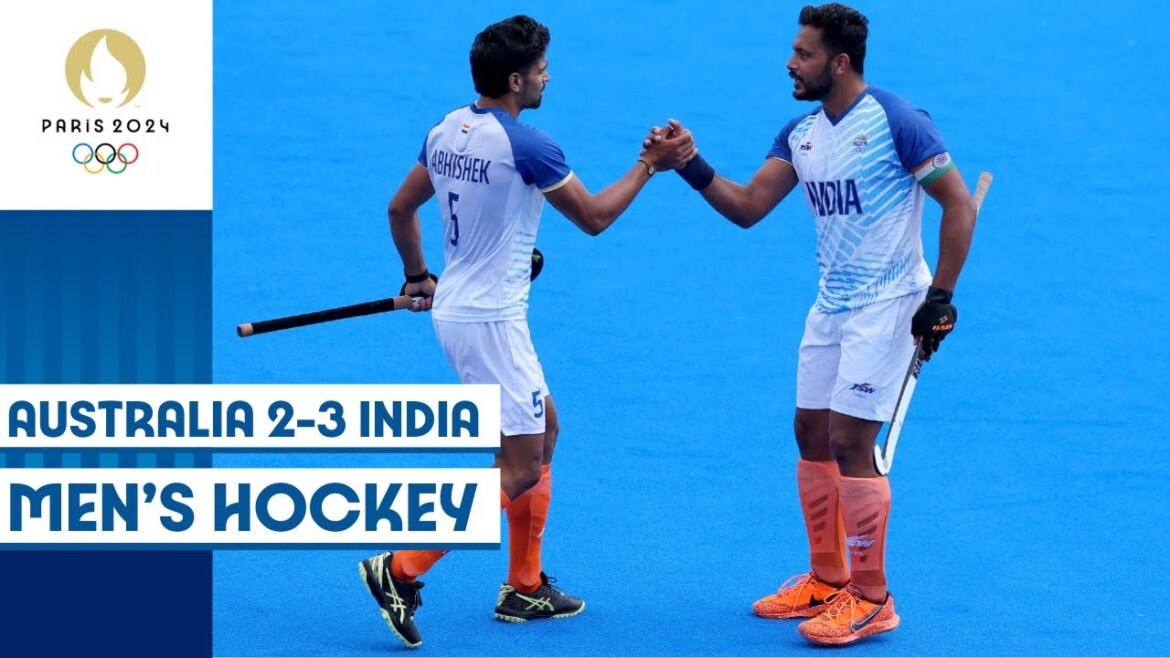 Victoire historique de l'Inde 🇮🇳 contre l'Australie 🇦🇺 en hockey masculin | Faits saillants de Paris 2024