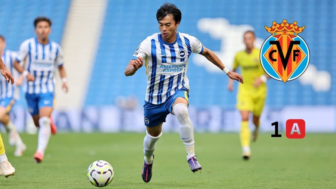 Kaoru Mitoma vs Villareal Amical (10/08/2024) 1080i HD Kaoru Mitoma vs Villareal Amical (10/08/2024) 1080i HD