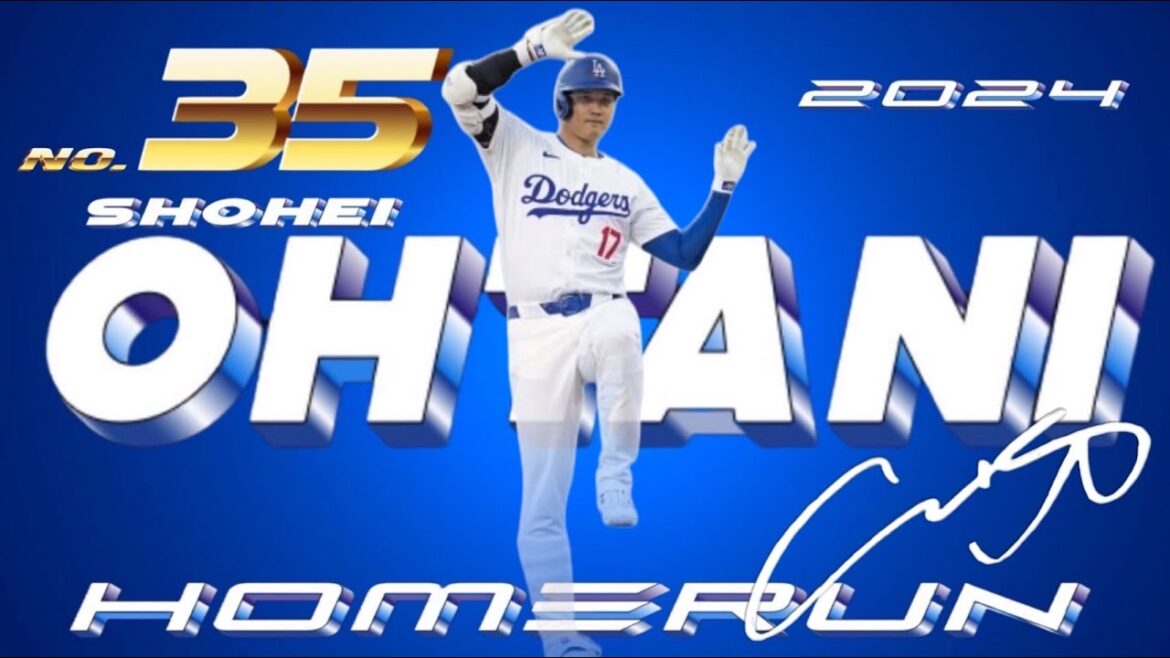 Shohei Ohtani Home run[N°35]2024