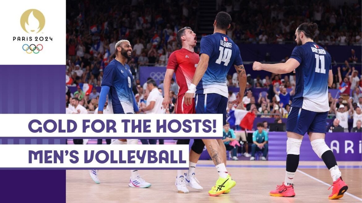 The Hosts Take Gold! 🇫🇷 | Men's Volleyball | #Paris2024 Highlights