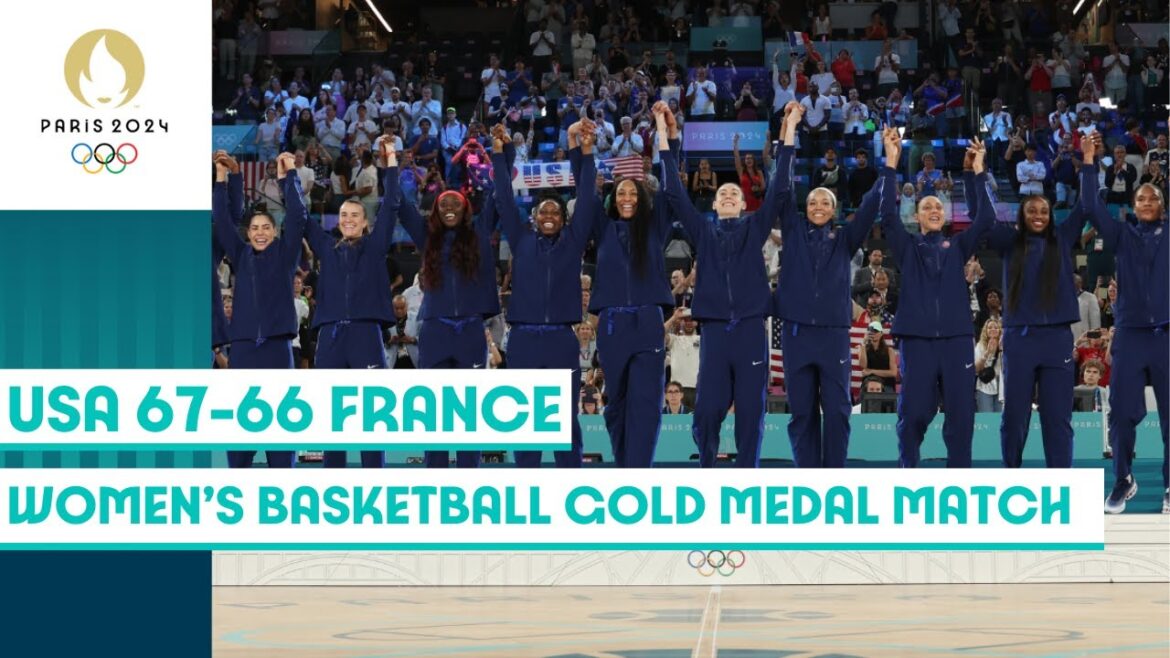 USA Clinch Gold Medal in thrilling Women's Basketball Final 🥇🇺🇸 | Paris 2024 Highlights