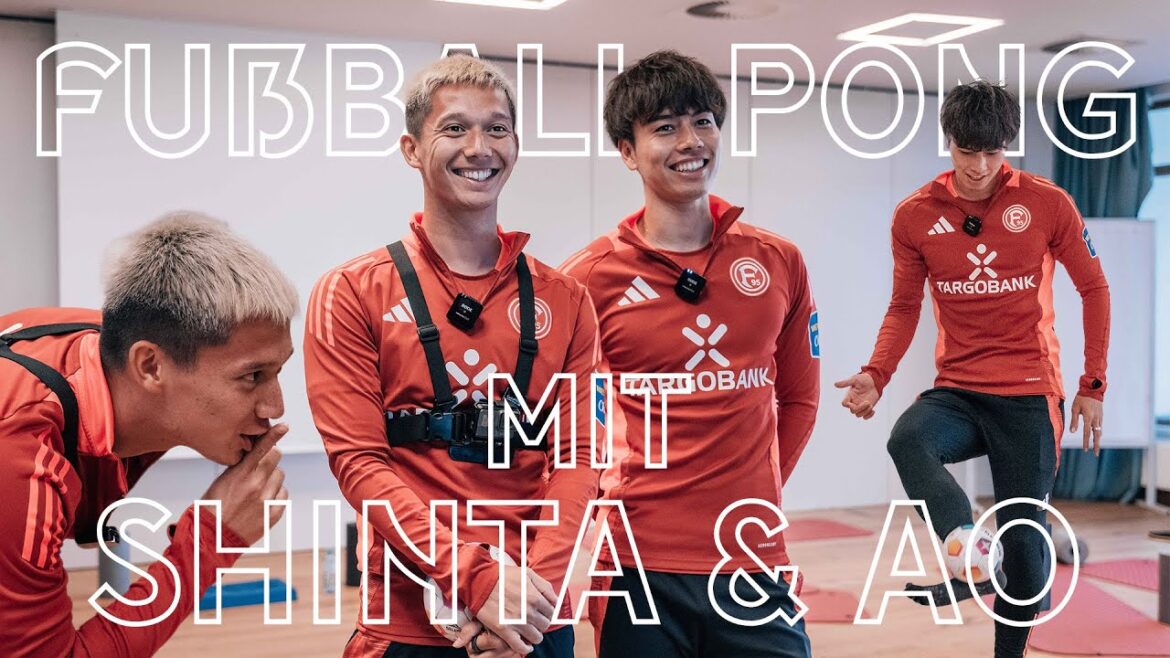 DÉFI | Appelkamp contre Tanaka – Football Pong | Fortuna Düsseldorf