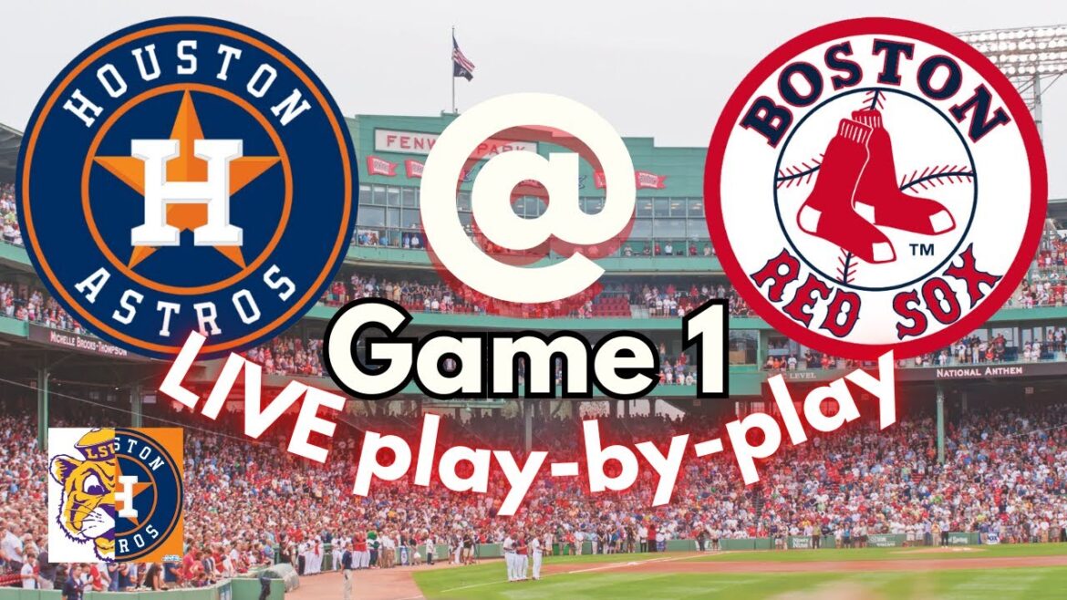 Houston Astros vs Boston Red Sox Match 1 LIVE Play-By-Play @ Fenway Park 9 août 2024