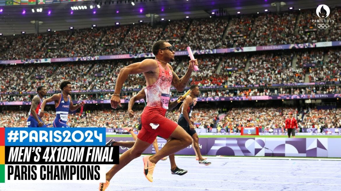 Finale du 4x100 m hommes | Champions de Paris