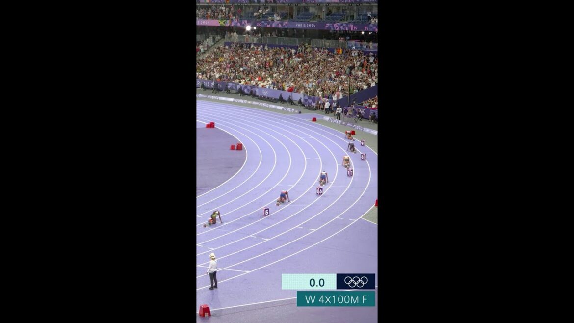 WHAT A FINISH 🤩 🇺🇸 #Paris2024 WHAT A FINISH 🤩 🇺🇸 #Paris2024