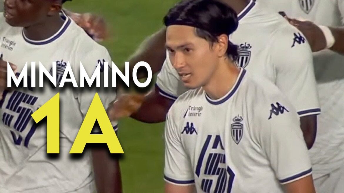 [13 août]Takumi Minamino, a superbement gardé le ballon et délivré une superbe passe décisive contre le Barça !