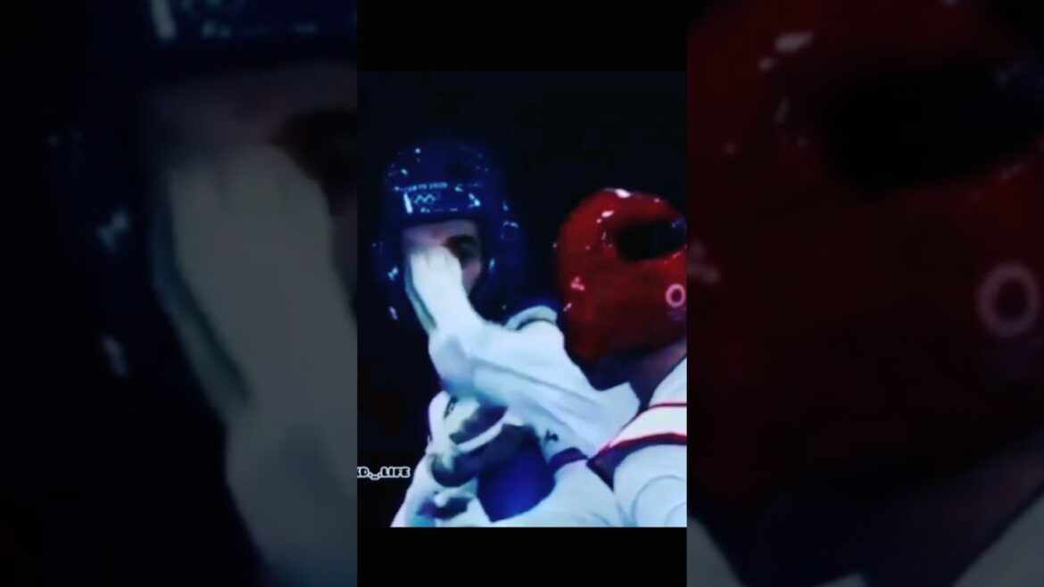 Combat de taekwondo aux Jeux olympiques de Tokyo 2020 |PARTIE 2|. #court #COURT.