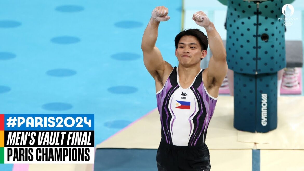 🥇🥇 Une deuxième médaille d'OR pour Carlos Yulo 🇵🇭 - Finale du saut de cheval hommes | Paris Champions