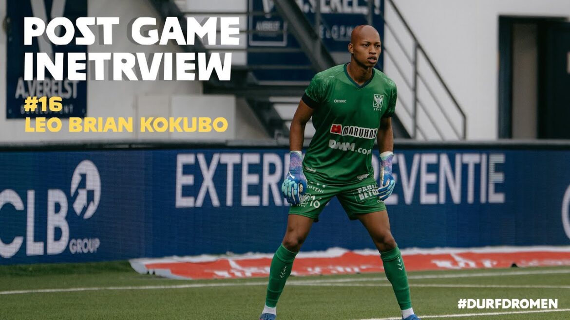 [Saint-Trond]Reo Kokubo Bryan Interview d'après-match (Match 4ème contre FCV Dender EH)