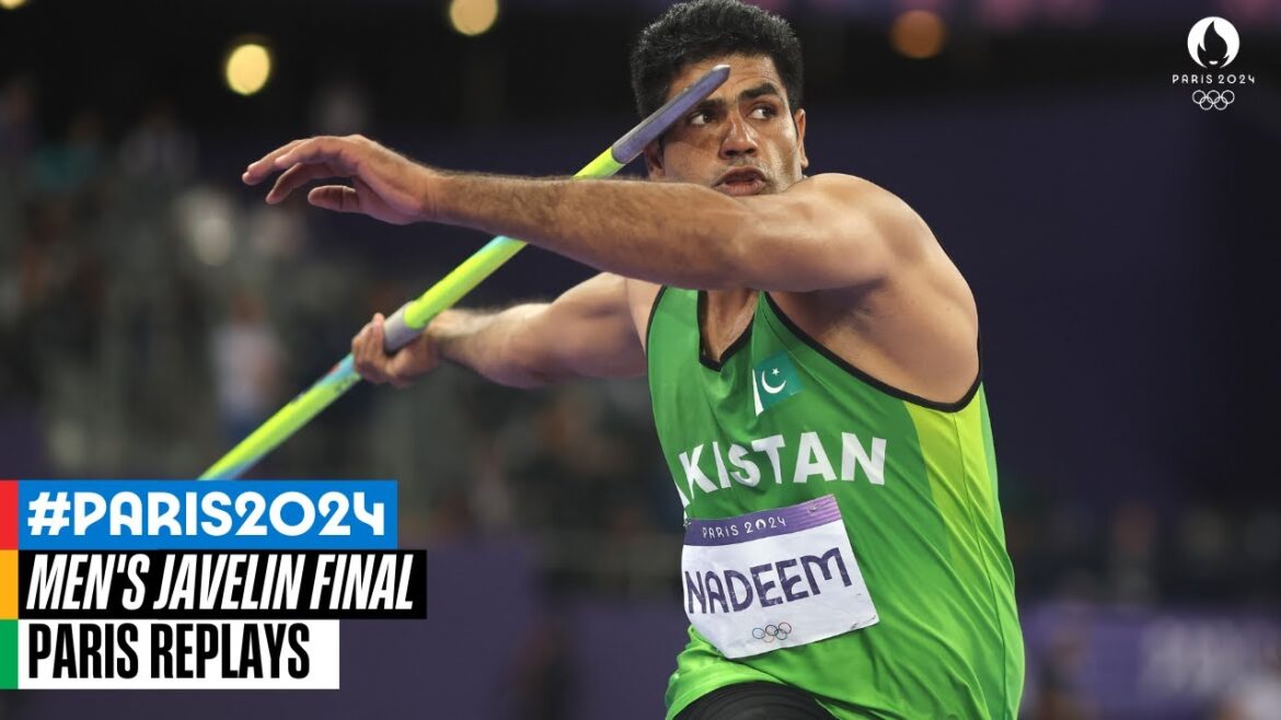 Nadeem remporte l'or 🥇 | L'argent pour Neeraj Chopra 🥈 | Finale intégrale du lancer de javelot masculin | Replays de Paris