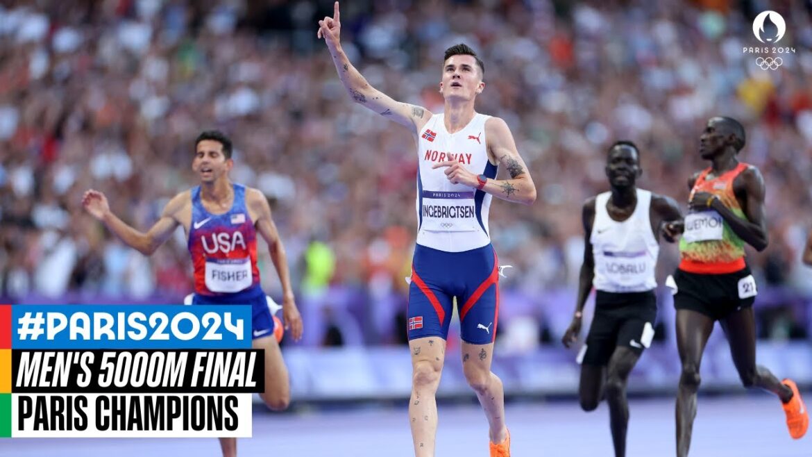 Men's 5000m Final 🏃| Paris Champions
