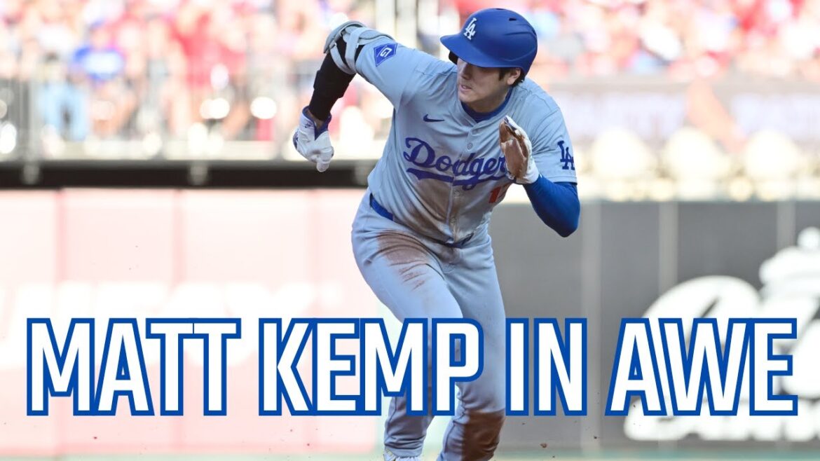 Matt Kemp impressionné par Shohei Ohtani qui se rapproche de la première saison 40-40 de l'histoire de la franchise des Dodgers