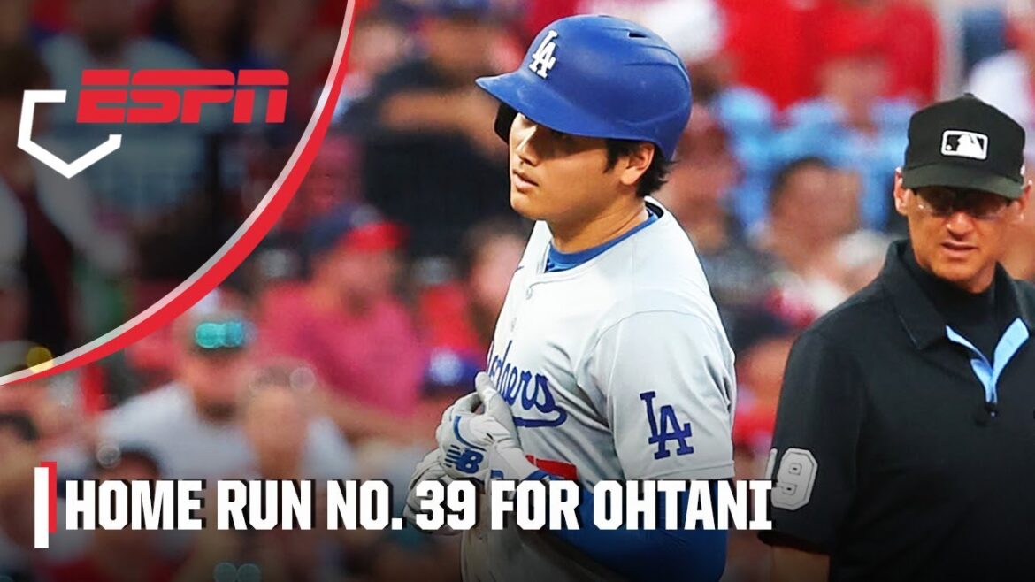 HOME RUN N° 39 POUR SHOHEI OHTANI 😲 | ESPN MLB