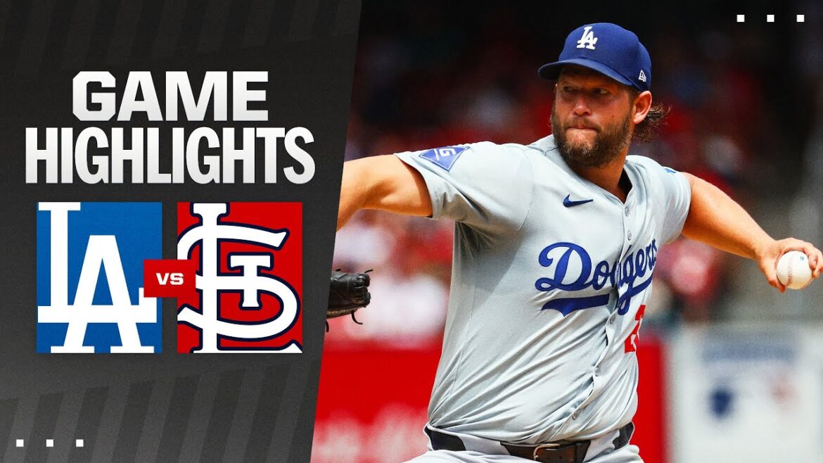 Faits saillants du match Dodgers vs. Cardinals (18/08/24) | Faits saillants de la MLB