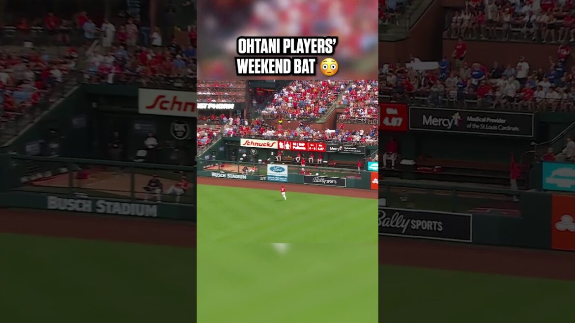 La batte SABRE LASER de Shohei Ohtani pour le week-end des joueurs ! 🔥 #mlb #baseball #shoheiohtani See More