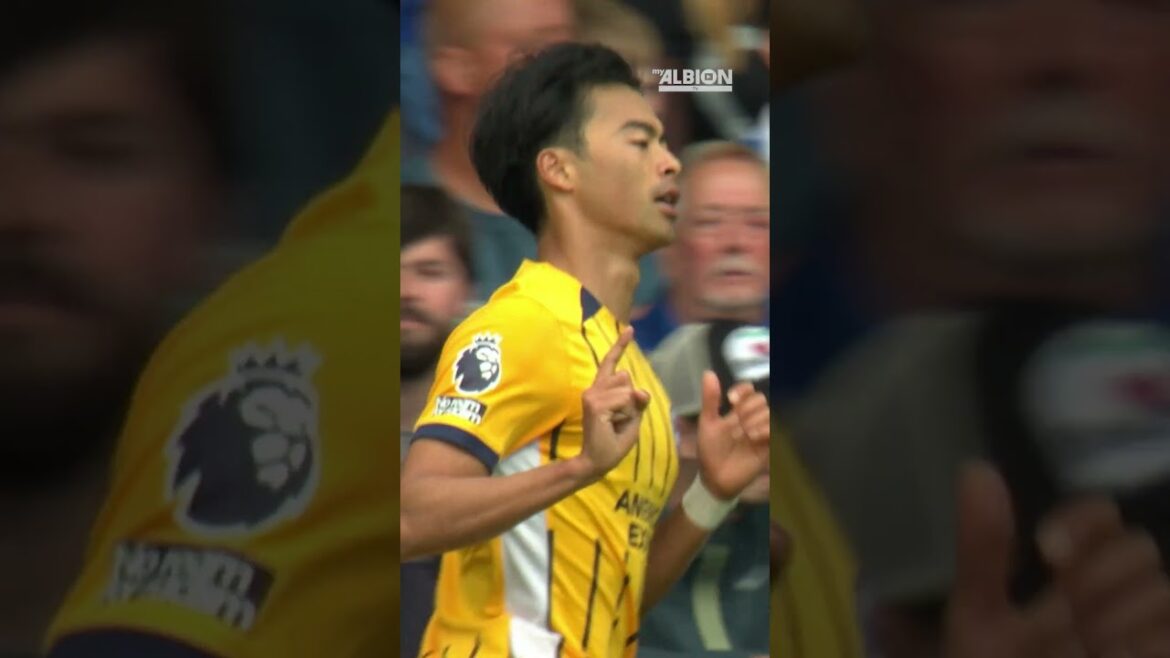 Mitoma est TROP pour les défenseurs 🥶 #brightonandhovealbion #mitoma