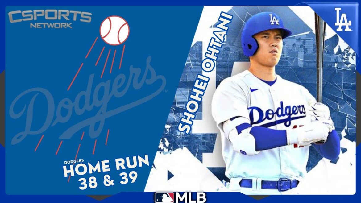 Shohei Ohtani frappe des coups de circuit ⚾ (38) et (39) ⚾ dans deux matchs consécutifs
