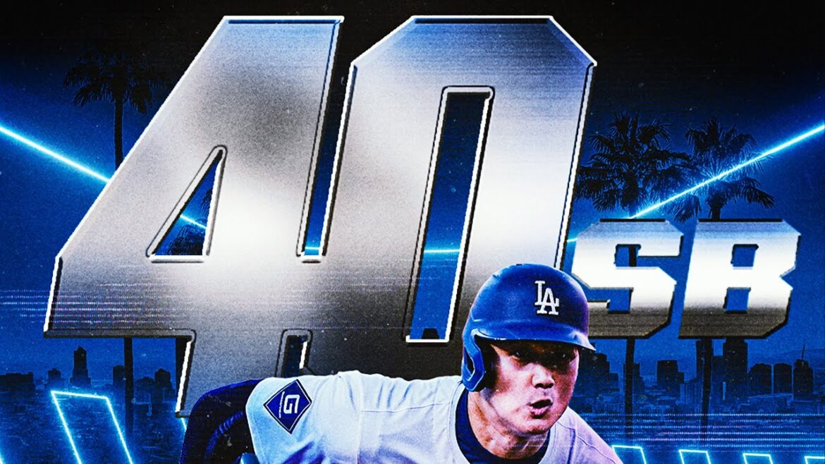 Shohei Ohtani atteint 40 bases volées pour la première fois en une saison !