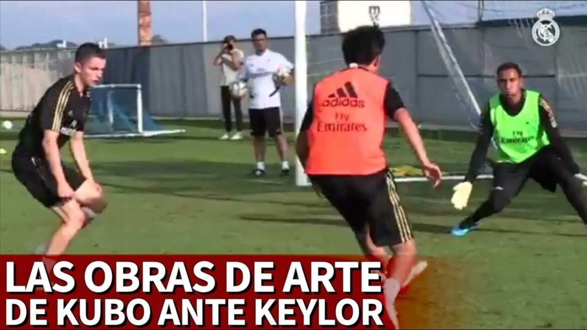 Poésie en mouvement : les deux grands buts de Kubo pour un Keylor qui continue de la chercher | Journal AS