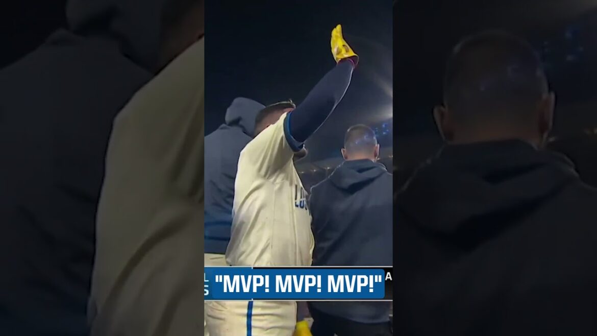 Miguel Rojas a pris le relais des chants « MVP » de Shohei Ohtani 🤣