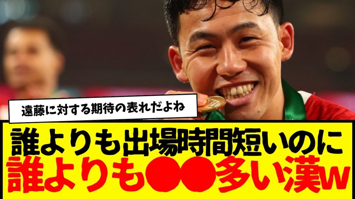 Endo Wataru, le SNS officiel de Liverpool a beaucoup de personnages ●Quantity wwwww