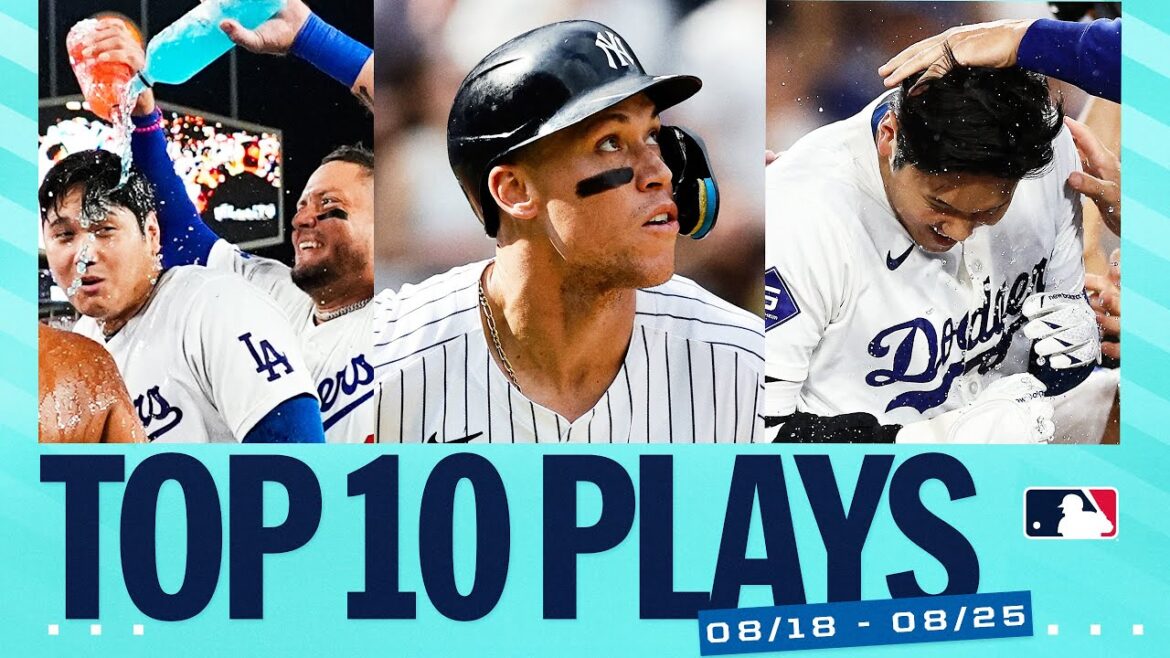 Shohei Ohtani ET Aaron Judge continuent de FAIRE L'HISTOIRE (Top 10 des pièces de théâtre de la semaine !) |