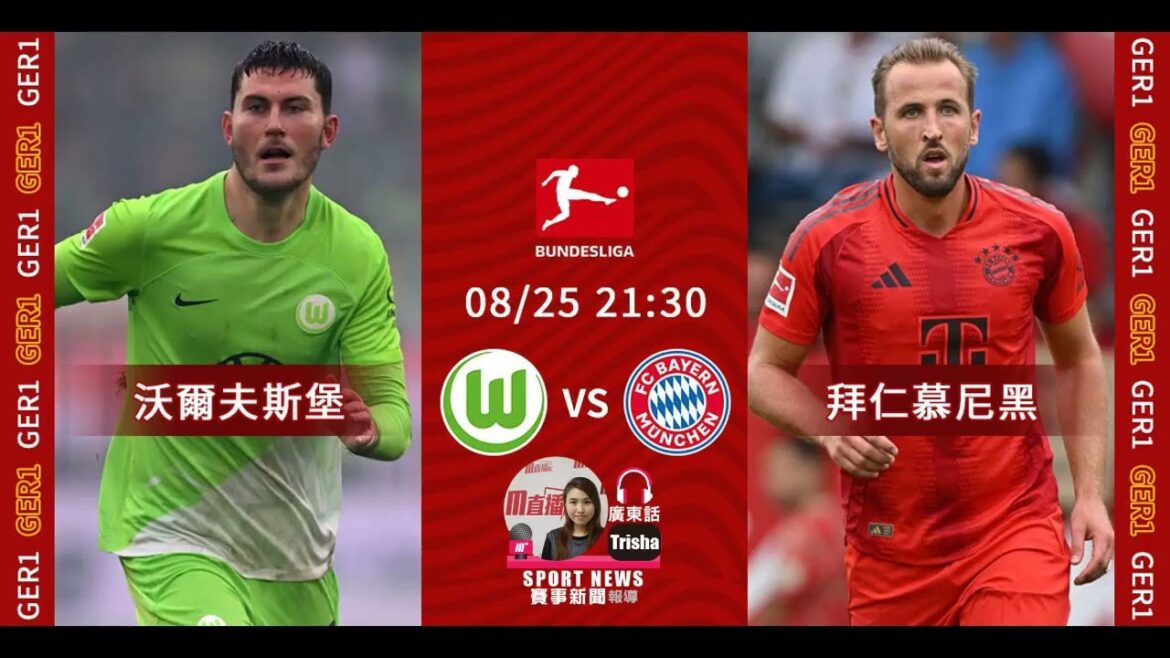 [Avant le match de Bundesliga]2024-08-25 Wolfsburg VS Bayern Munich Le Bayern peut s'attendre à remporter le "Fort" [聲音報導: Trisha]