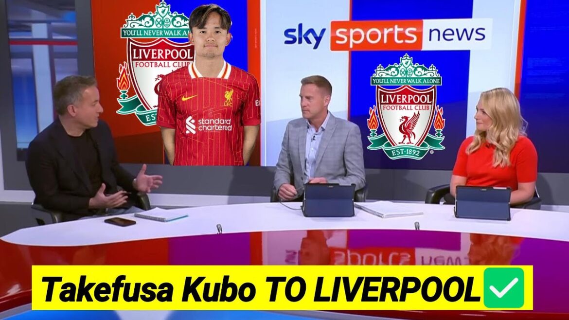DERNIÈRE MINUTE ! Takefusa Kubo AU LFC EN TANT QUE DÉCISION DE DERNIÈRE MINUTE 🔥ACTUALITÉS DE TRANSFERT DE LIVERPOOL