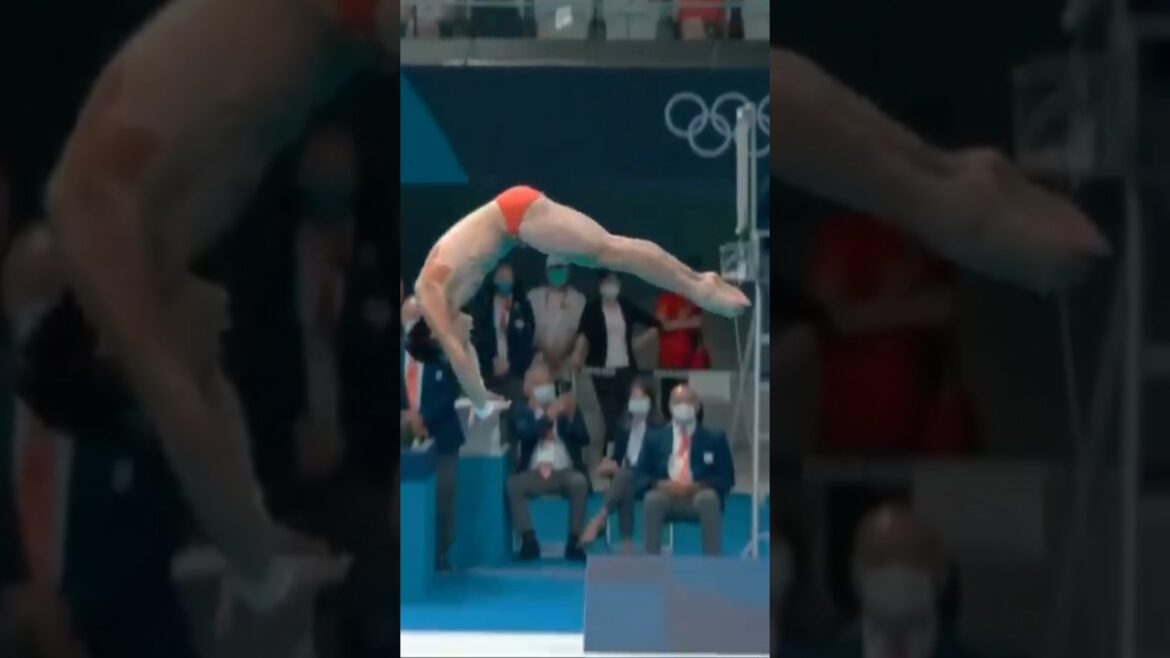 Gagner sous pression🔥 Le plongeon médaillé d'or du champion chinois de plongeon 曹緣 Cao Yuan #caoyuan #olympics