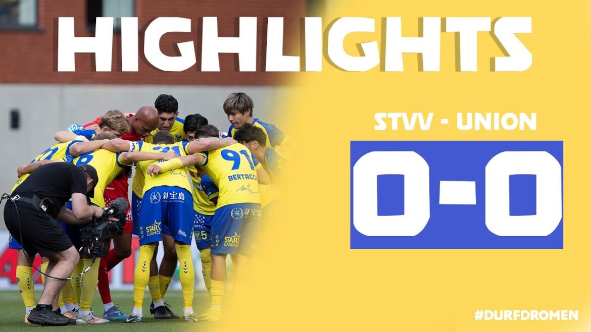 [Saint-Trond]Temps forts | 5e journée de la Ligue belge STVV 0-0 Union
