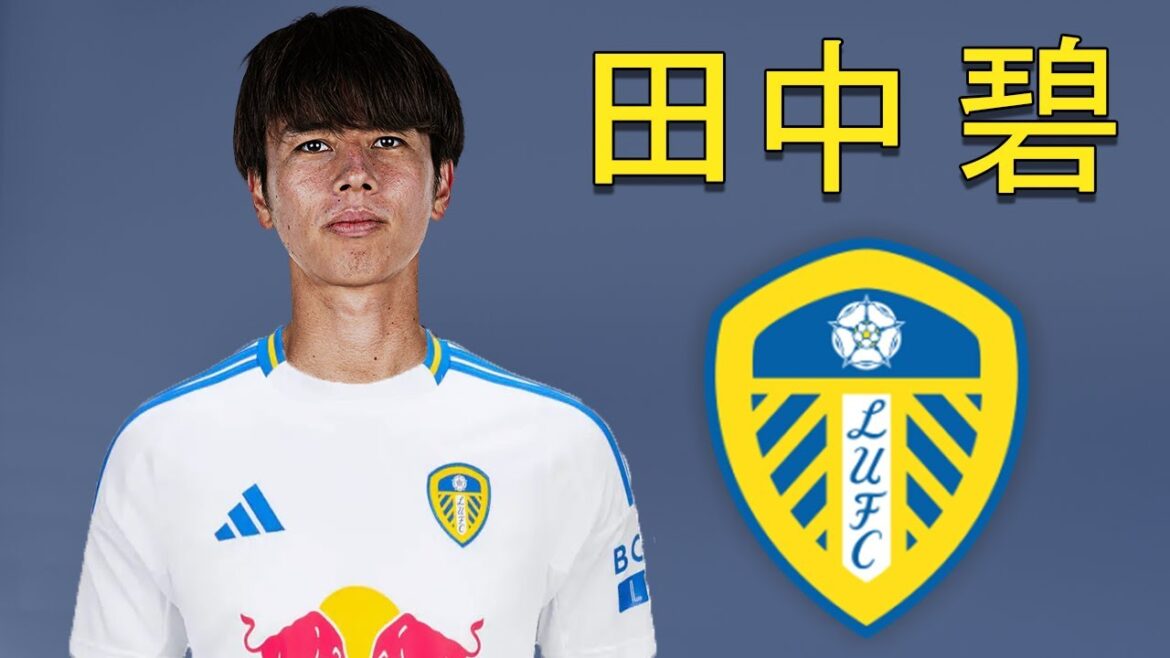 Ao Tanaka Ao Tanaka ● Bienvenue à Leeds United ⚪🇯🇵 Meilleures compétences, plaquages ​​et buts