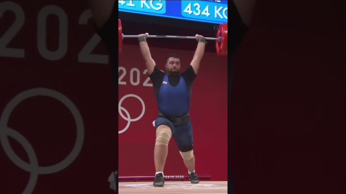 Incroyable combat d’haltérophilie : la domination d’Ali Davoudi aux Jeux olympiques de Tokyo 2021 Incroyable combat d'haltérophilie : la domination d'Ali Davoudi aux Jeux olympiques de Tokyo 2021