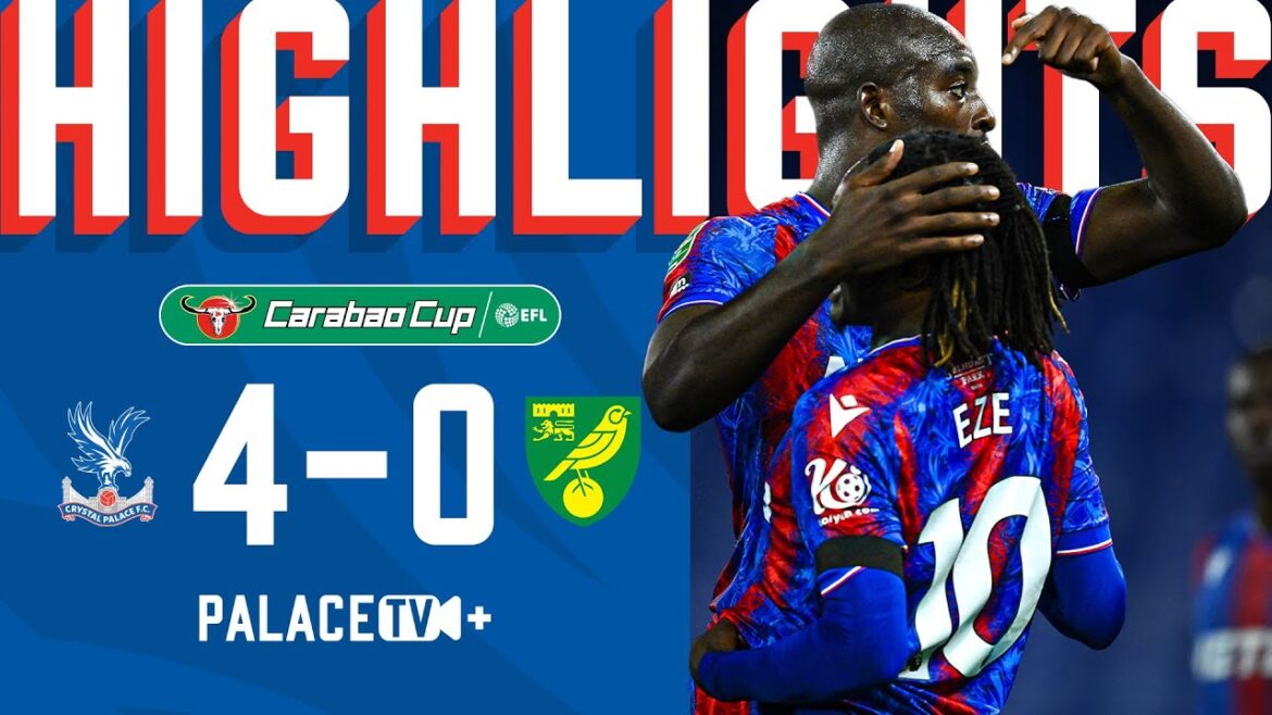 COUP DE VÉLO INSENSÉ DE Mateta | Match : Crystal Palace 4-0 Norwich