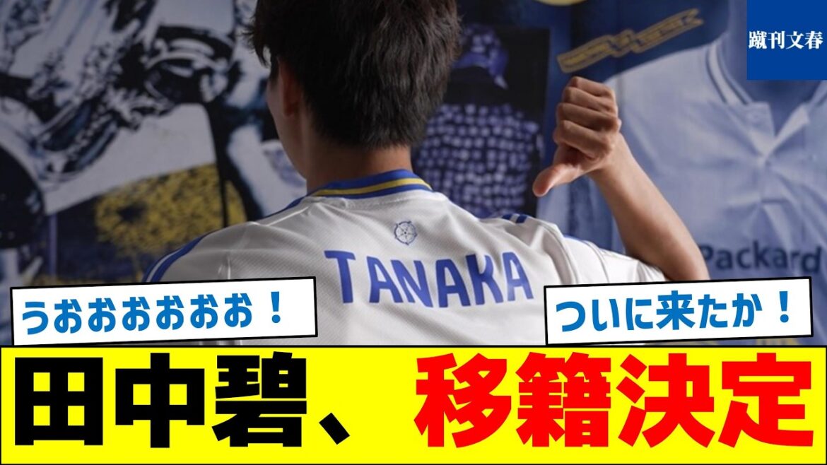 [À cette équipe prestigieuse]Aoi Tanaka a décidé de transférer !